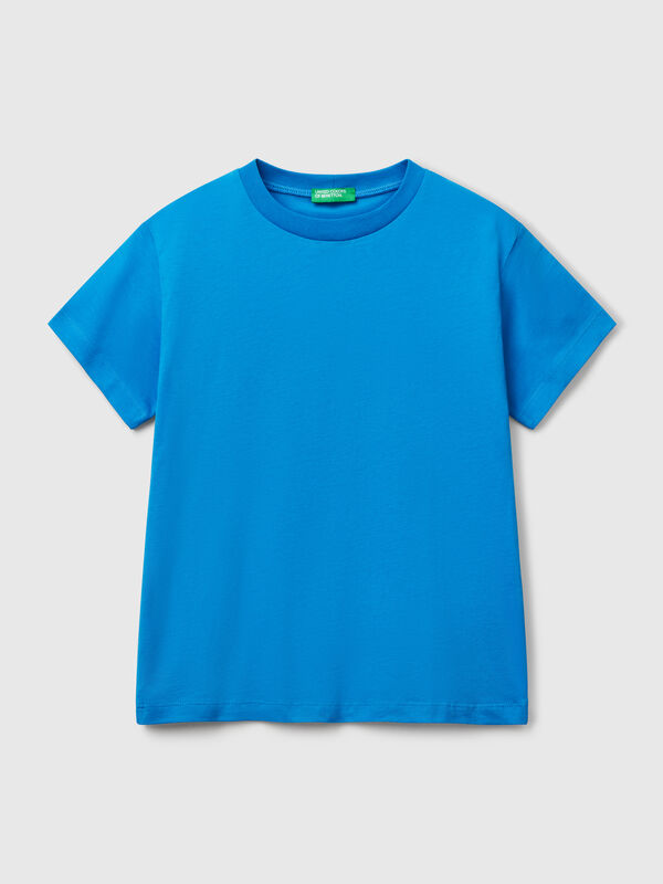 Cotton t-shirt with print on the back Junior Boy
