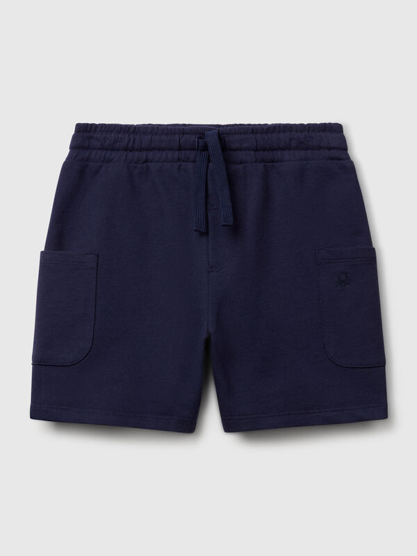 Cotton cargo shorts Junior Boy