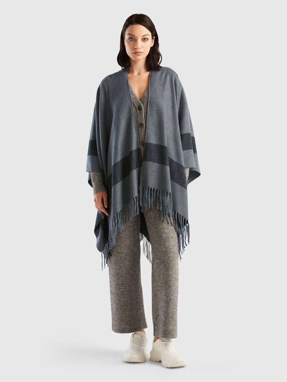 Women s Capes and Ponchos New Collection 2024 Benetton