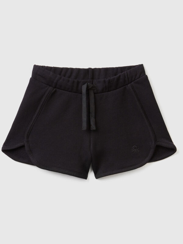 Sweat shorts in 100% organic cotton Junior Girl