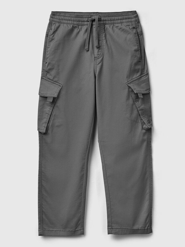 Regular fit cargo trousers Junior Boy