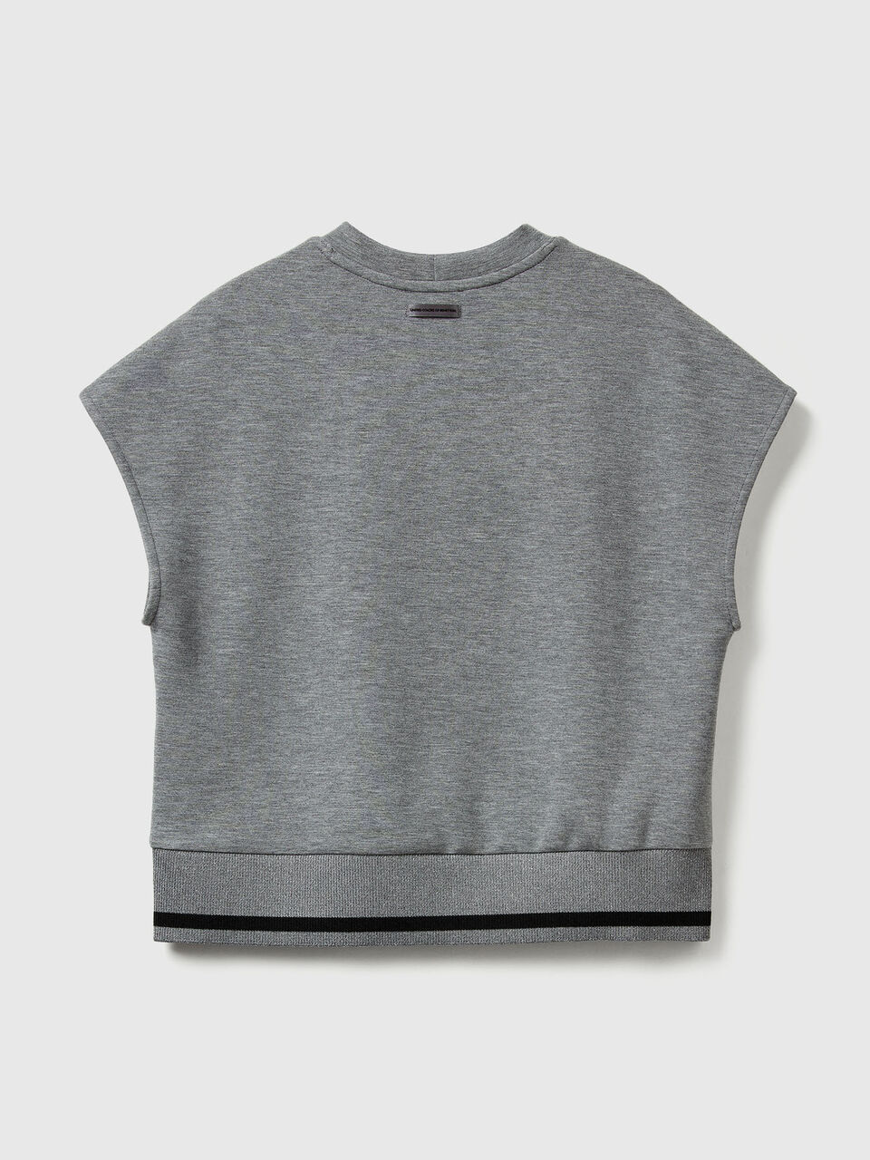SLEEVELESS SWEATER Women image number null