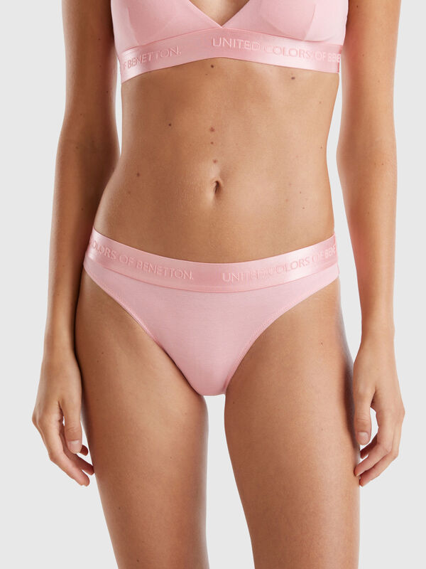 Underwear in stretch organic cotton Women