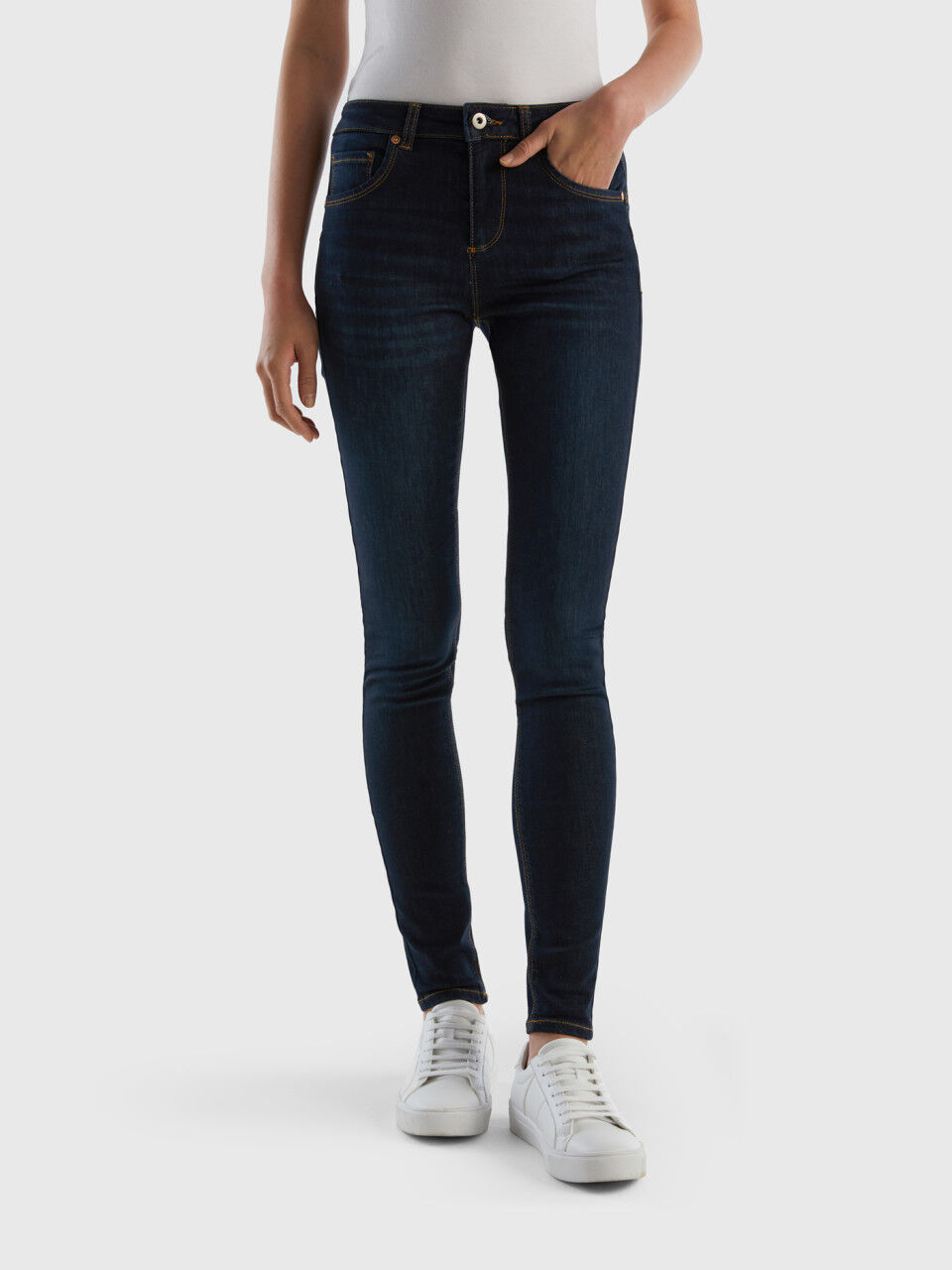 Benetton super skinny jeans discount