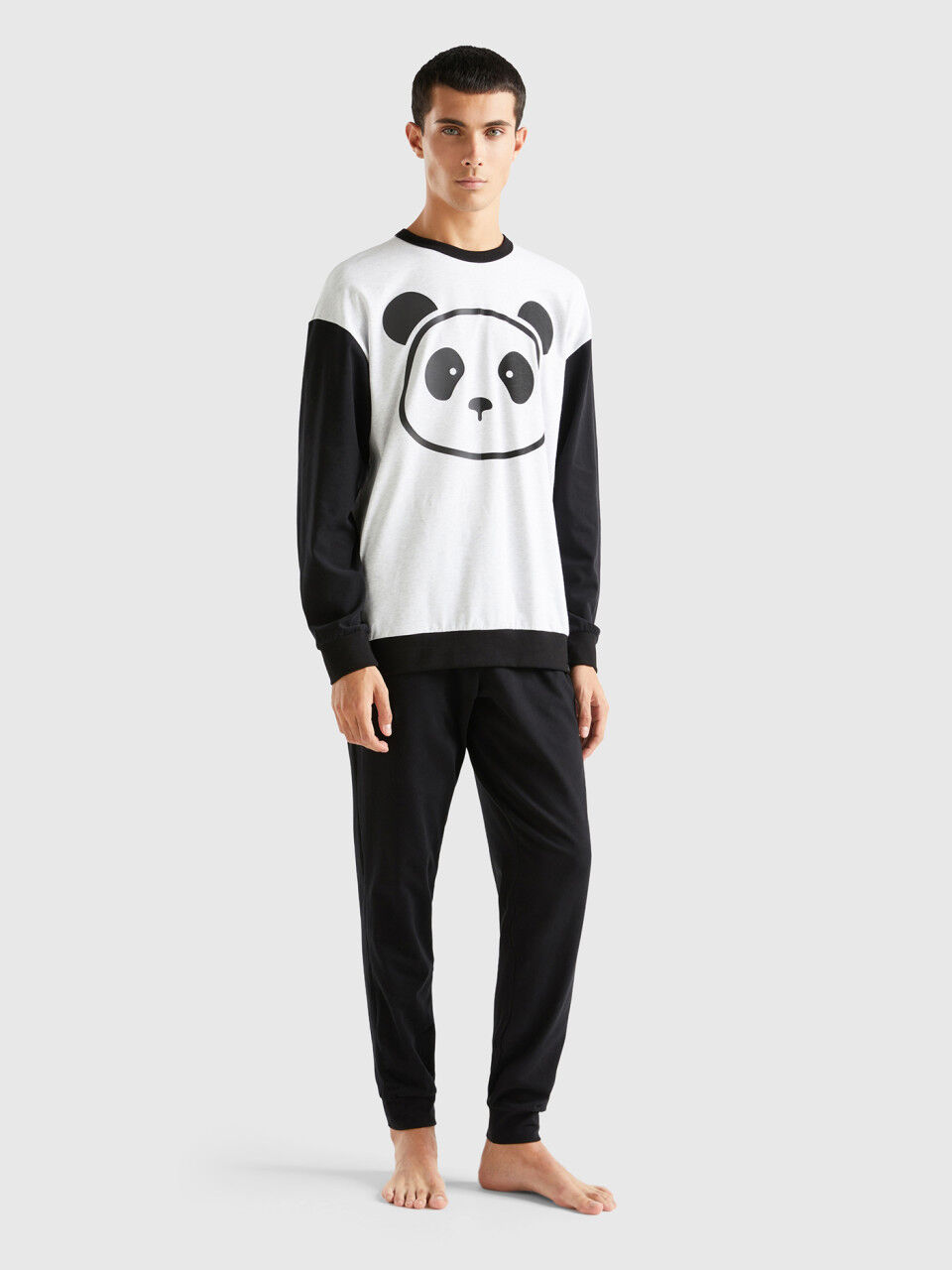 Mens panda 2025 pyjamas