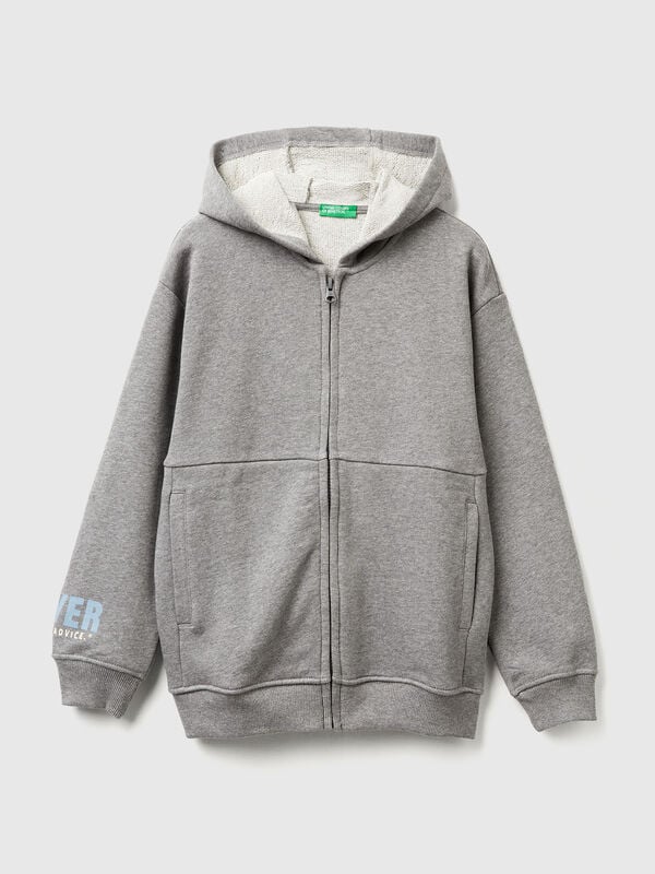 Boxy sweatshirt with prints Junior Boy