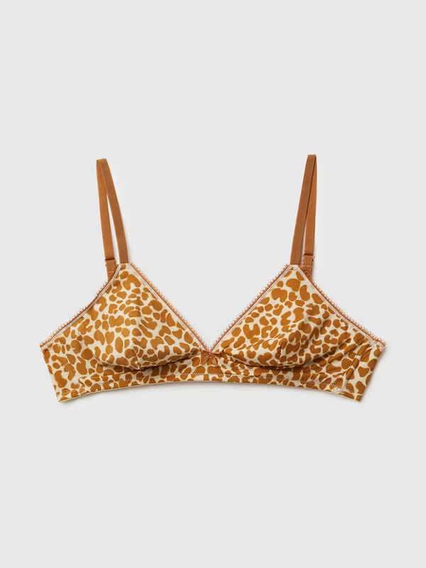 Animal print bra Women