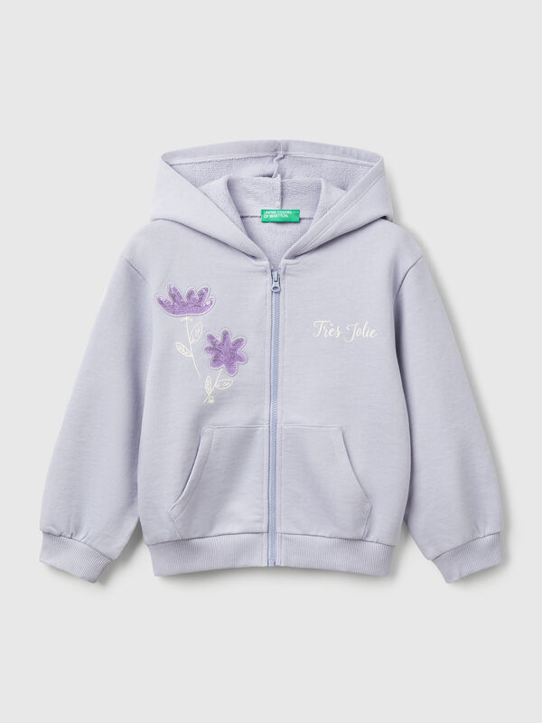 Hoodie with sequins Junior Girl
