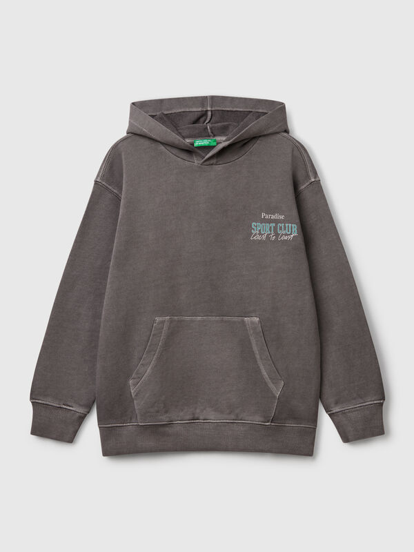 Oversized hoodie with print Junior Boy