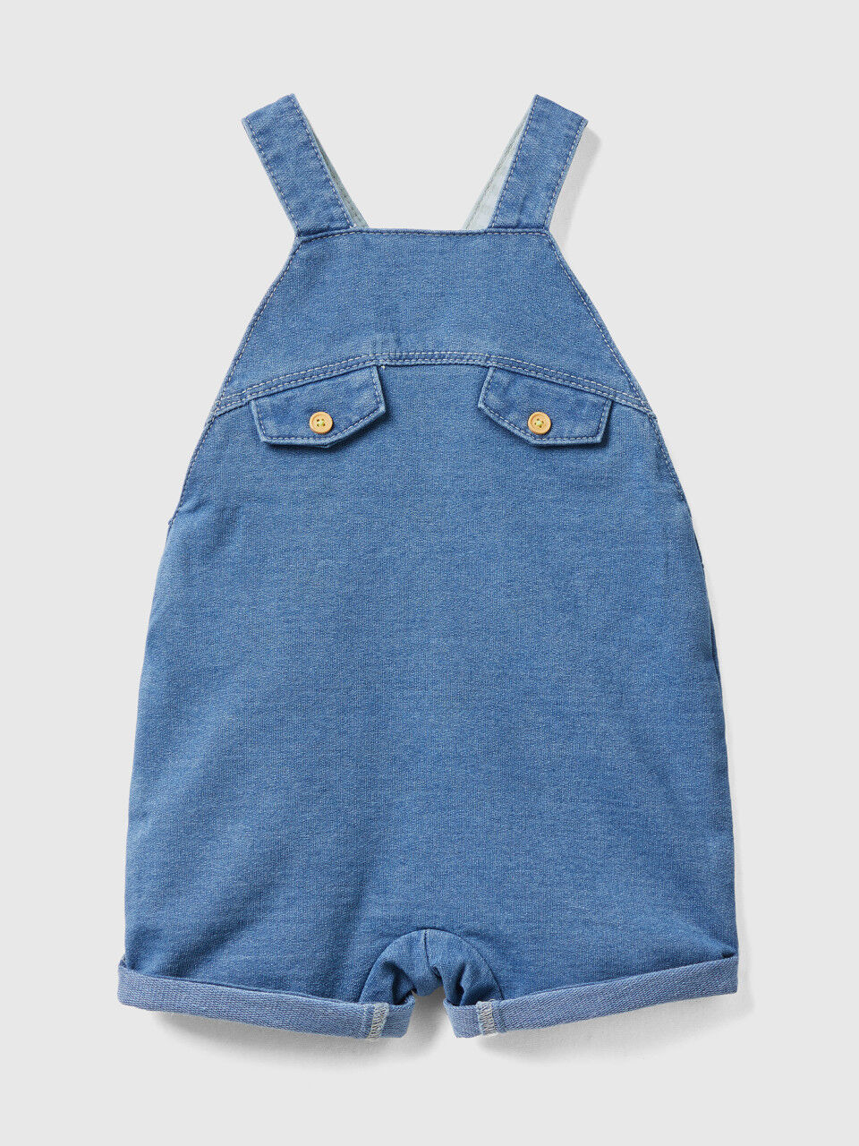 Denim-look dungarees