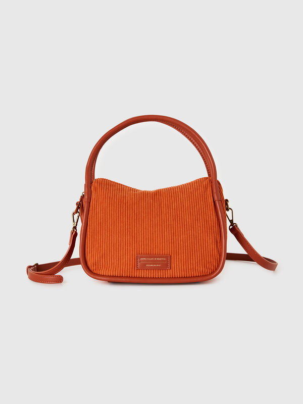 Velvet shoulder bag Women