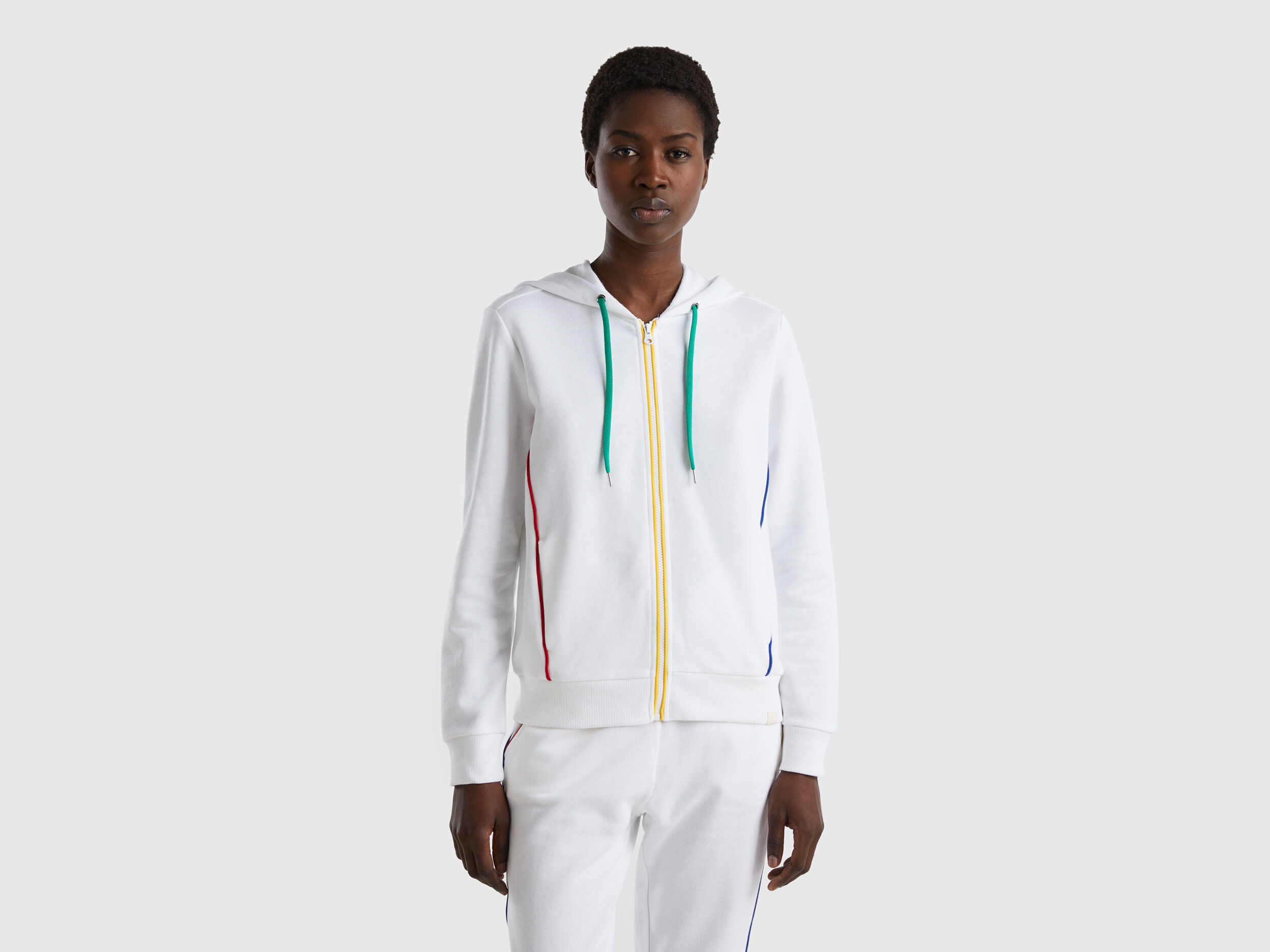 White sweatshirt deals 100 cotton