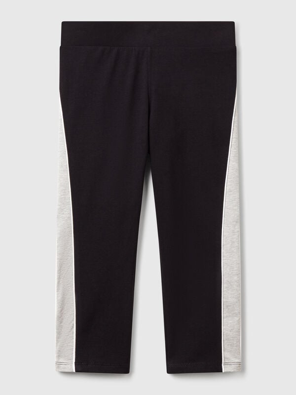 Sporty leggings with piping Junior Girl