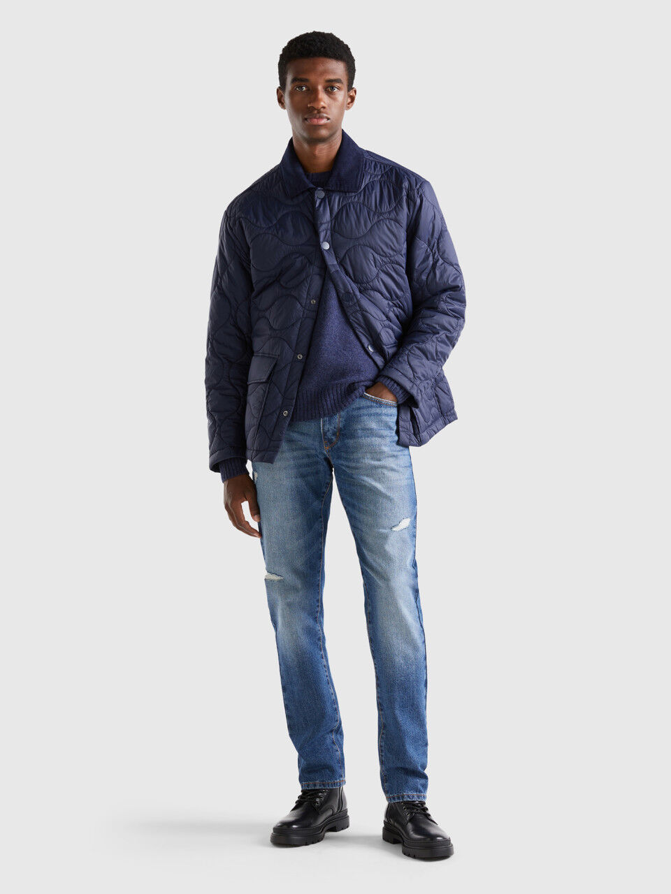 Jacket benetton sale