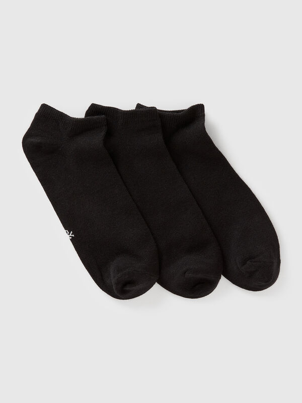 Three pairs of short socks