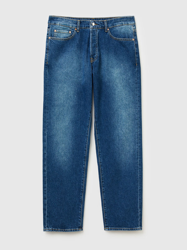 Five pocket straight fit jeans Men