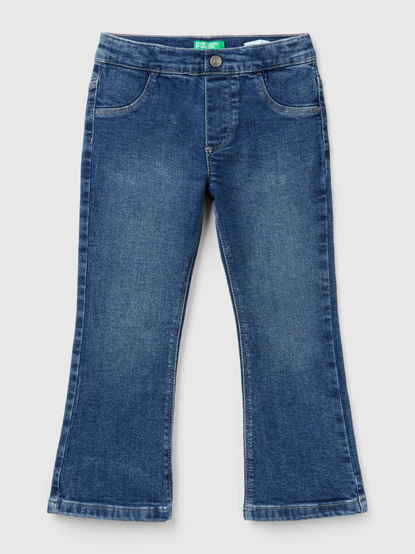 "Eco-Recycle" stretch denim jeggings Junior Girl