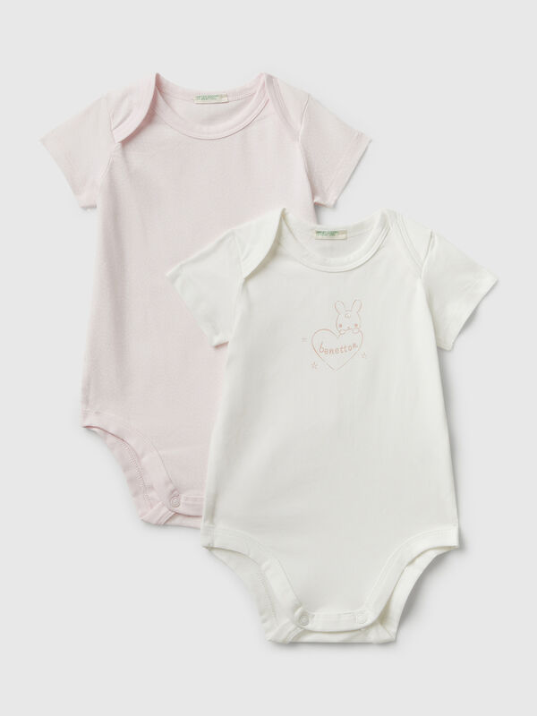 Two bodysuits with prints New Born (0-18 months)