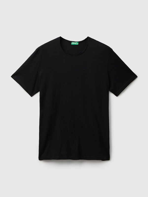 Slub cotton t-shirt Men