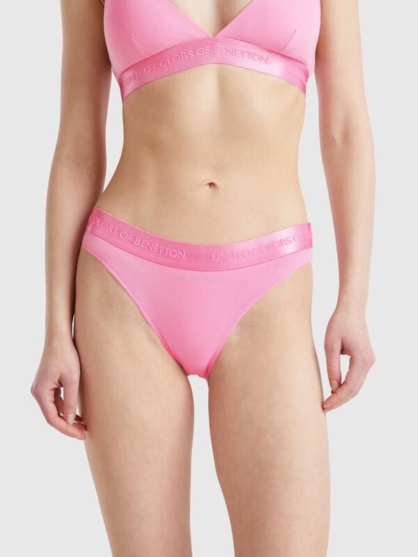 Underwear in stretch organic cotton Women