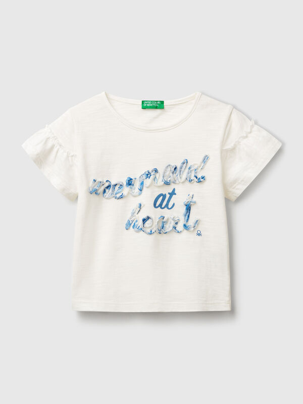 T-shirt with applique Junior Girl