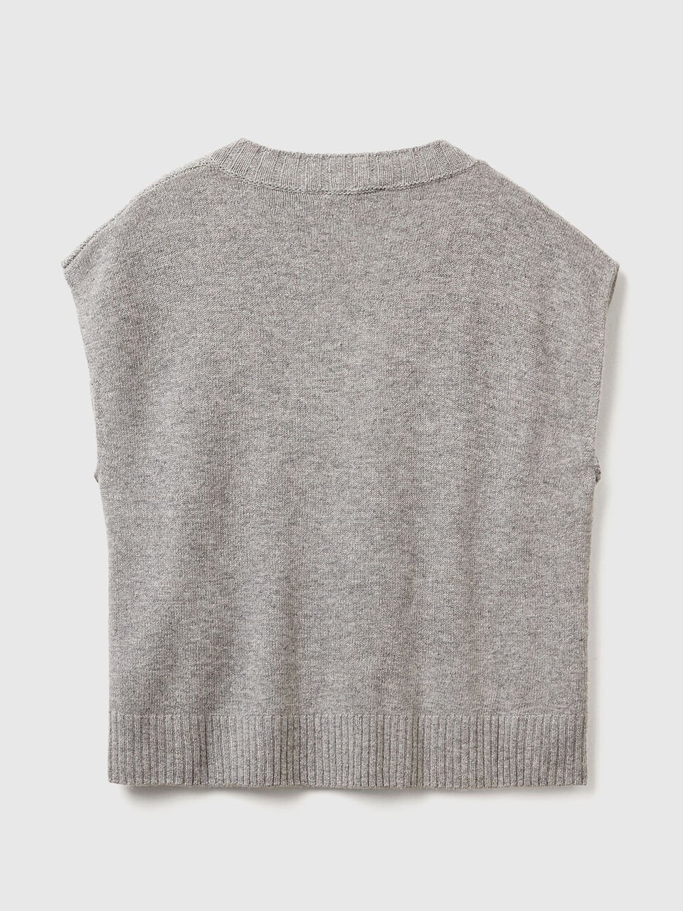 S/L V NECK SWEATER Women image number 2