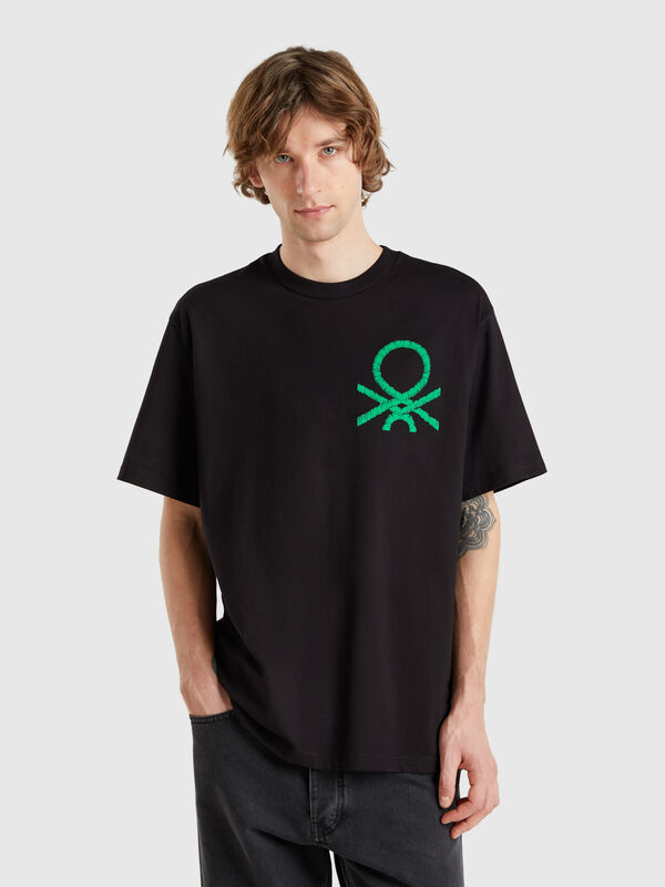 T-shirt with embroidered logo Men