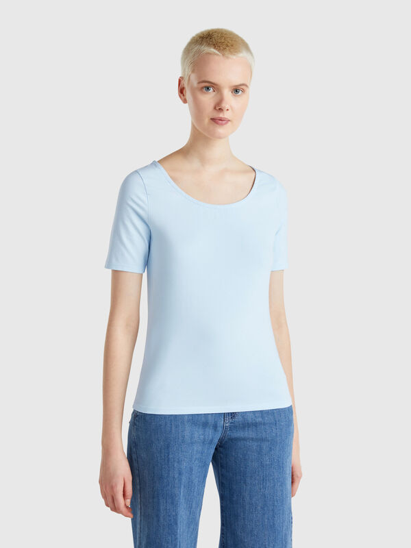 Slim fit reversible t-shirt Women