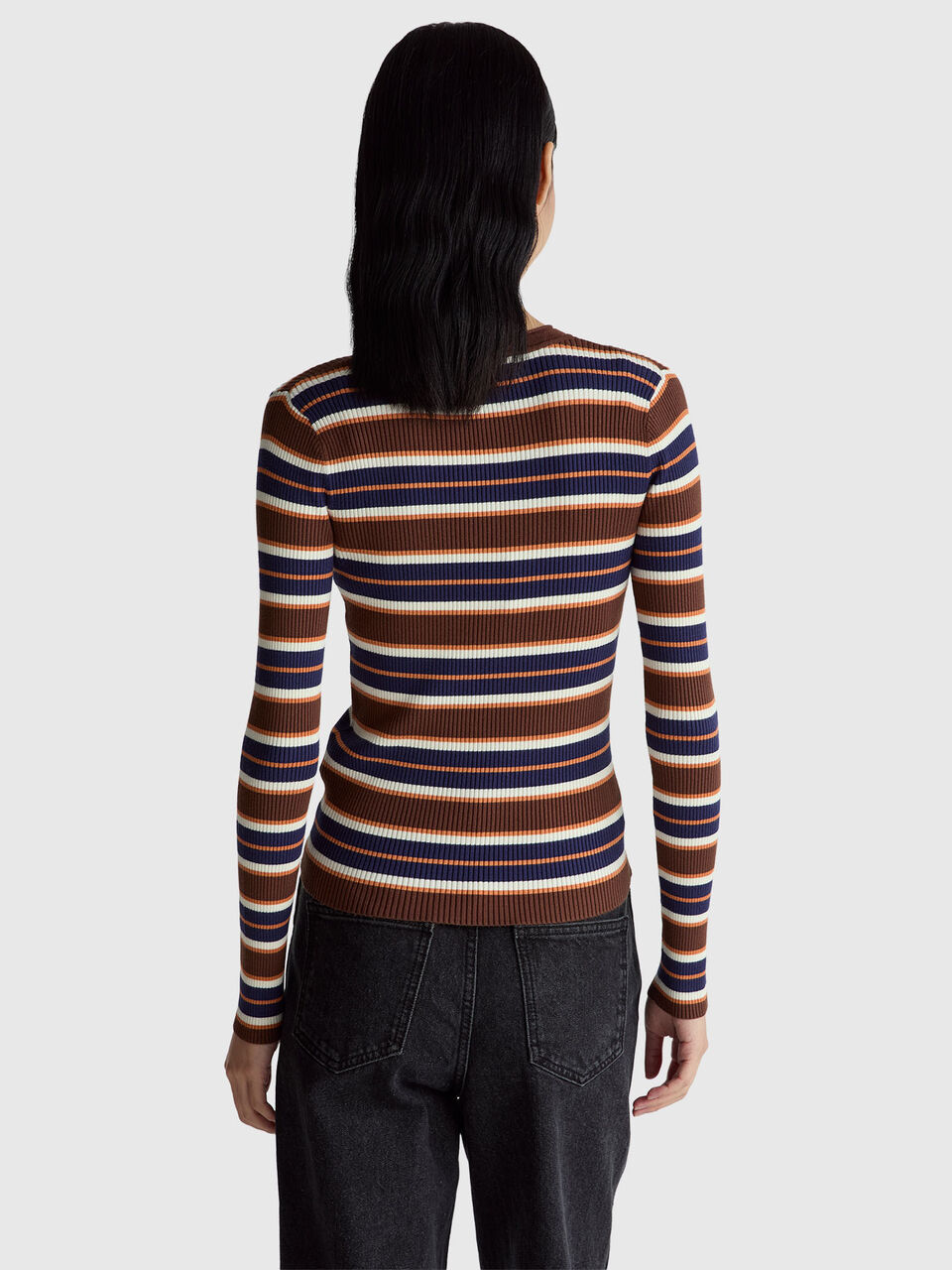 ROUND NECK SWEATL/S Women image number null
