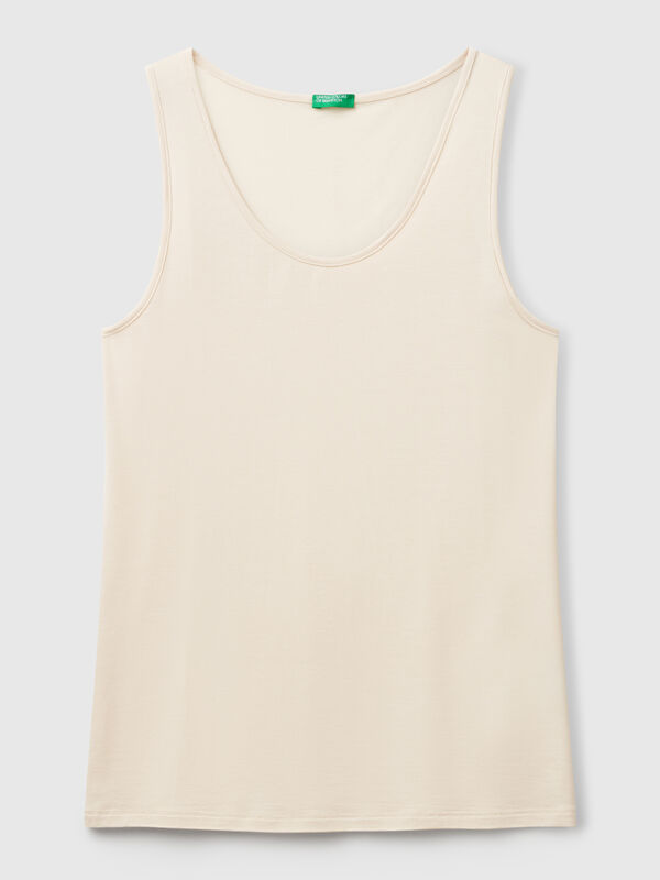 Tank top in stretch Modal Tencel™ Women