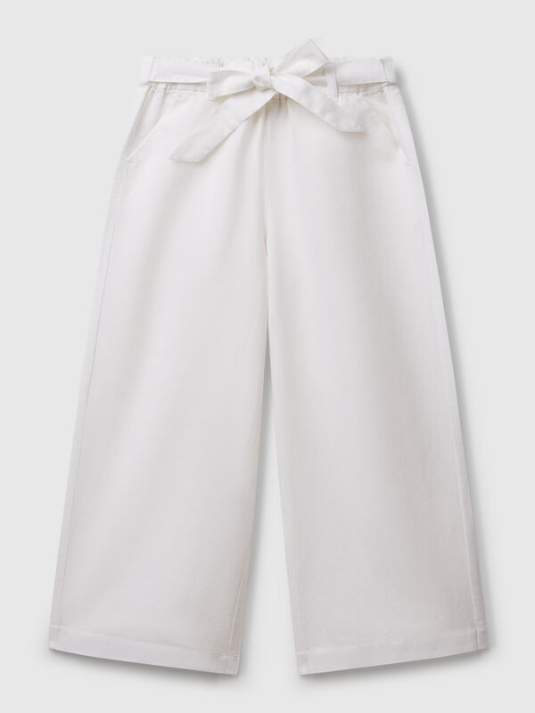 Trousers with sash Junior Girl