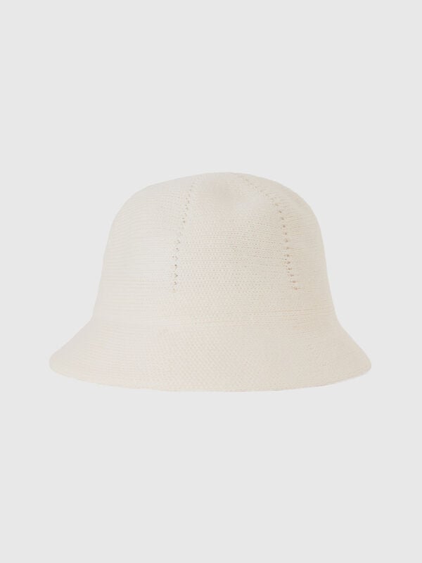 Bell hat in linen blend Junior Girl