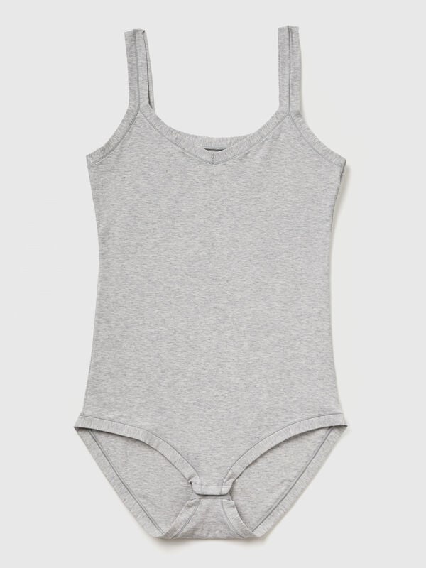 Super stretch cotton bodysuit Women