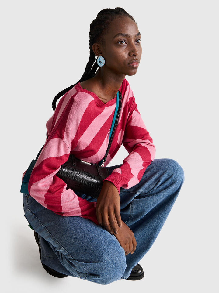 BOAT-NECK SWEAT.L/S Women