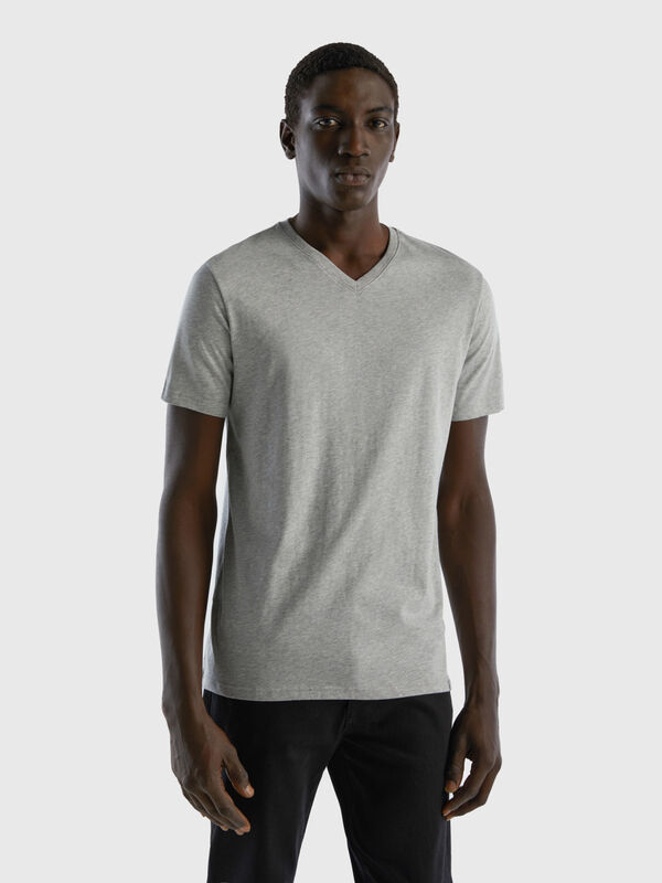 T-shirt in long fiber cotton Men