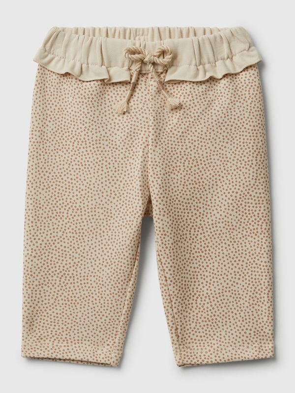 Trousers with rouches New Born (0-18 months)