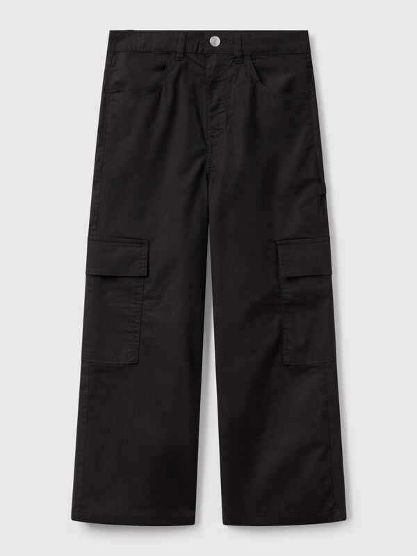 Wide fit cargo trousers Junior Girl