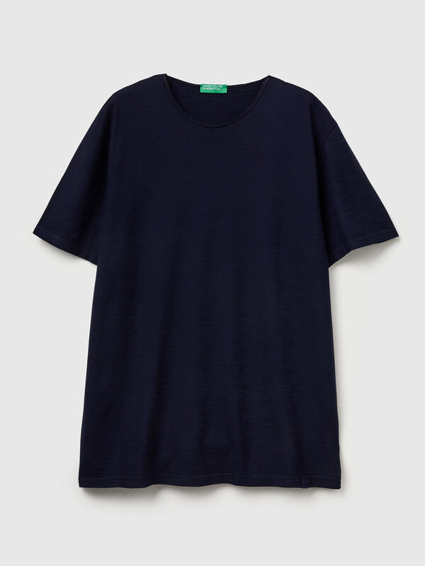 Slub cotton t-shirt Men
