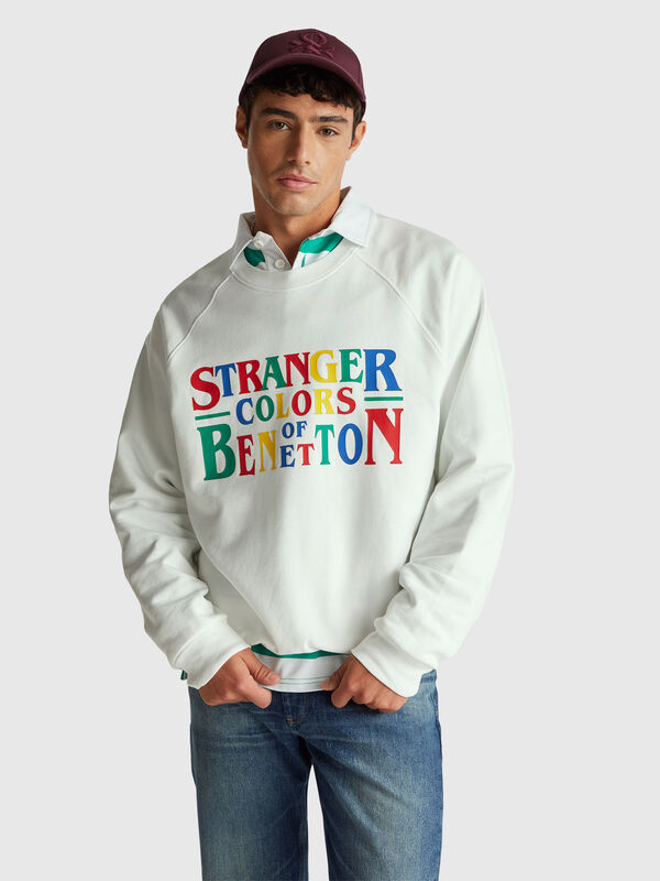 Stranger Things relaxed fit sweatshirt Men