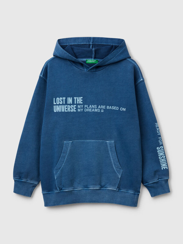 Oversized hoodie with print Junior Boy