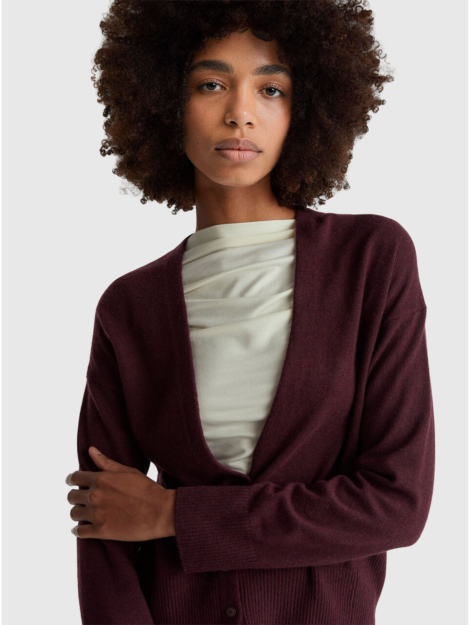 L/S CARDIGAN Women image number null