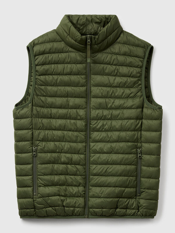 Regular fit padded vest  Men