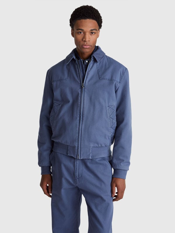 Padded jacket in pure cotton Men