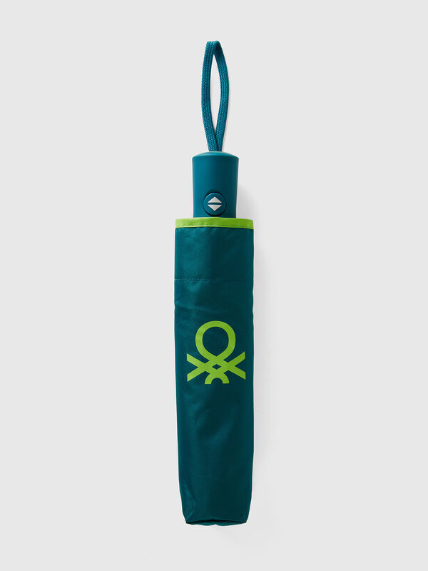 Forest green umbrella