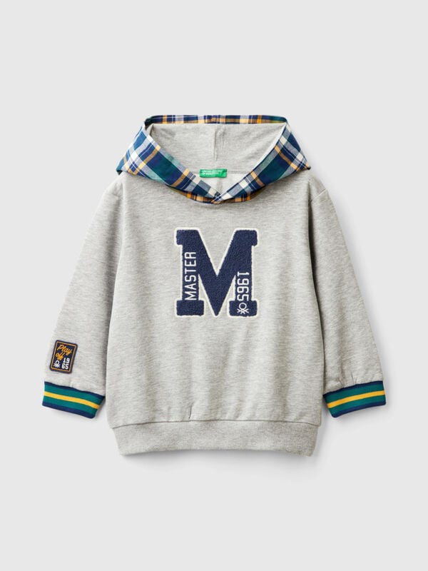 Tartan hoodie Junior Boy